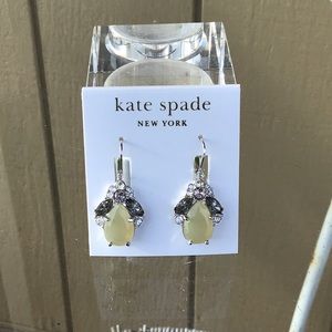 NWT kate spade Cinema Bloom drop earrings